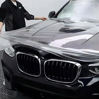 سعر جيد 7فيلم حماية طلاء السيارات 1.52 * 15M ضد الصفراء اللاصق الذاتي الشفاف الانترنت