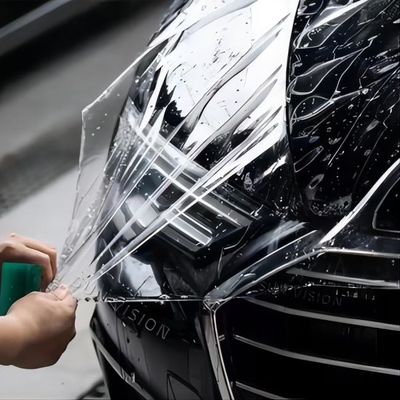 سعر جيد Tpu Ppf الشفاء الذاتي مكافحة الخدوش اللمعان الشفاف لون السيارة فيلم حماية هيدروفوبيك الانترنت
