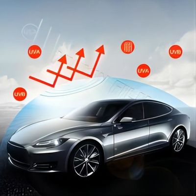 سعر جيد 70٪ رفض الحرارة التحكم في الشمس فيلم نافذة السيارة طبقة مزدوجة تقليل الانعكاس 2 مل الانترنت